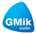 Logo GMik studio.